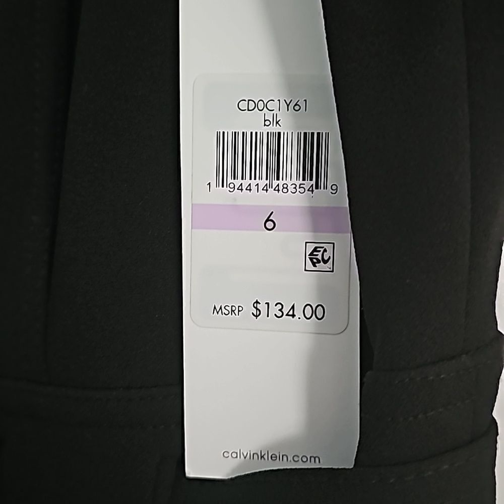 Beautiful black Calvin Klein dress - Picture 5 of 5